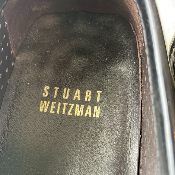Stuart Weitzman buckle flats in Sz 7 1/2 N. In good condition - Picture 2 of 7